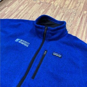 Patagonia Better Sweater Full Zip Jacket Men’s Size XL Blue Outdoors Fleece